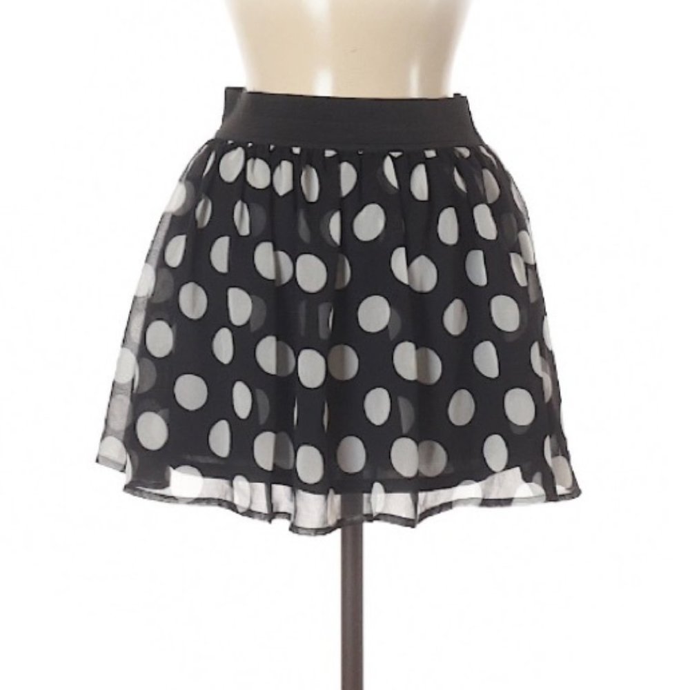 NWOT Forever 21 Polka Dot Mini Skater Skirt